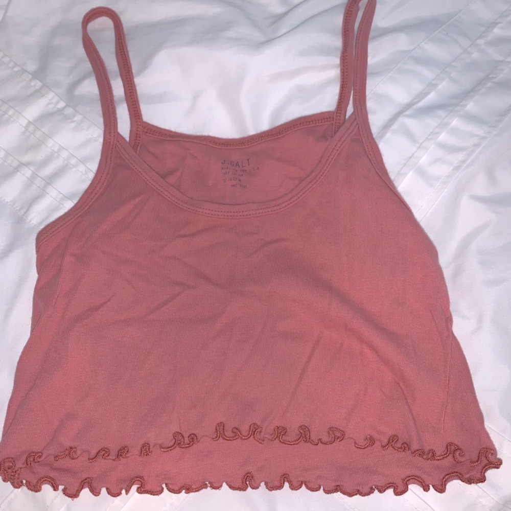 Brandy melville pink crop